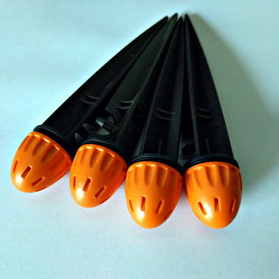 Béc Tưới Nhỏ Giọt 8 Tia Chân Cắm Claber 91228, lưu lượng điều chỉnh được 0-40 l/h, 1 hộp = 10 cái, kết nối ống 4-6mm