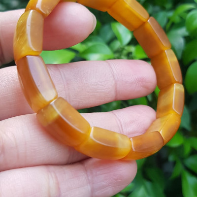 ️️Vòng nữ đá mắt hổ bản khúc đẹp vàng tươi tự nhiên Size vòng freesize tầm Ni 53mm x cao 10mm x dầy 7mm Hợp mệnh kim mệnh thổ mệnh Thủy đeo may mắn xinh đẹp ạ