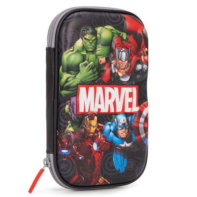 Bóp Viết 3D Biệt Đội Avengers - Cleverhippo HLM1104/BLACK - Màu Đen