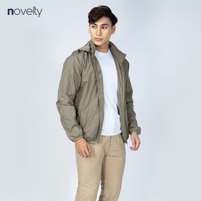 Áo khoác nam 2 lớp NOVELTY màu vàng đồng 1906582