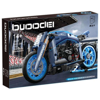 Đồ Chơi Lắp Ráp Xe Mô Tô Bugatti Diavel - Kbox TP 4688-10217 (986 Chi Tiết)