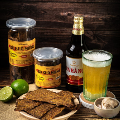 Bò Khô Miếng XUÂN HƯƠNG vị truyền thống thơm ngon 220g