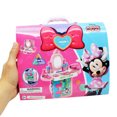 Đồ Chơi Trang Điểm Dáng Vali 3 Trong 1 Minnie - Sweet Heart SH10118