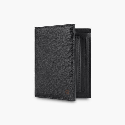 Bóp Nam Chính Hãng Ví Da Nam GENCE C09 Chất Liệu Da Bò Cao Cấp Màu Đen Dáng Dọc