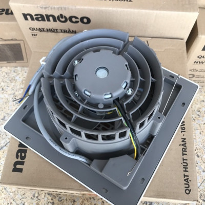 Quạt Thông Gió  Âm Trần Không Ống Dẫn Nanoco NCV1520 - Hàng Chính Hãng