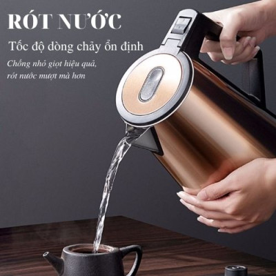  Bình Siêu tốc inox 3 lớp Mitomo ST-631 ( 1.7L) - Hàng chính hãng