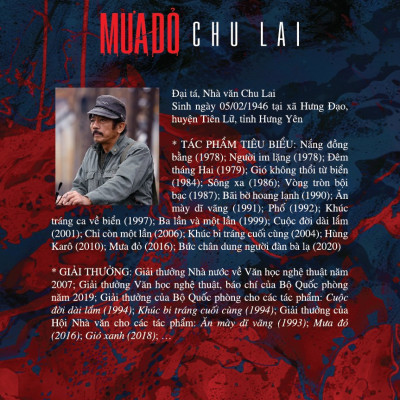 MƯA ĐỎ (Ấn Phẩm Đặc Biệt, Có Chữ Ký Của Tác Giả Chu Lai: Hộp Gỗ + Bìa Cứng Áo Ôm) (Số lượng có hạn)