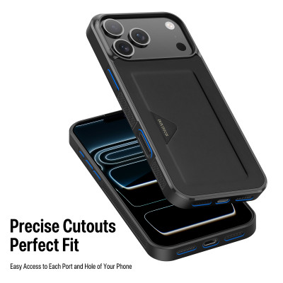 [Iphone 17] Ốp Lưng Mỏng Nhẹ Có Khe Đựng Thẻ cho Iphone 17 Pro max/ 17 Pro Dux Ducis Pocard_ Hàng chính hãng