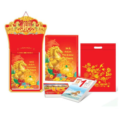 Lịch Bloc Siêu Cực Đại Đặc Biệt 2026 - Mã Đáo Thành Công - Lộc - Hoa Niên HN01