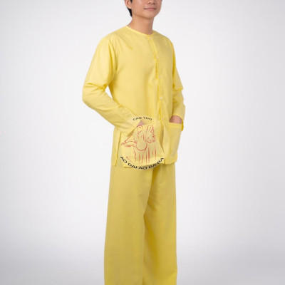 BIGSIZE Bộ Bà ba vàng nam bộ- Miền tây-giá rẻ- Có bộ bà ba Bigsize- Bà ba sỉ toàn quốc, may bộ áo bà ba theo yêu cầu