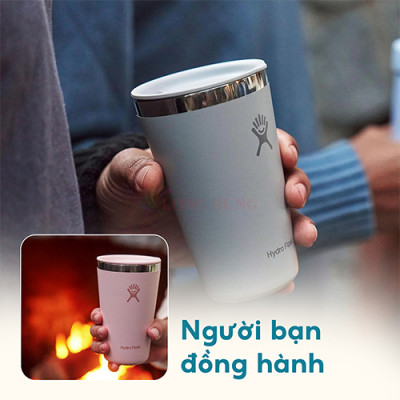 Ly giữ nhiệt nóng lạnh Hydro Flask Around Tumbler Press-In Lid 16 OZ/473ml - Hàng chính hãng