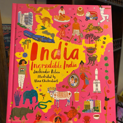 Sách - India, Incredible India: Journey Around the Country’s History, Culture & Natural Wonders