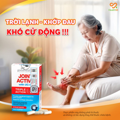 Viên sụn khớp Goodhealth Join Active UC2 30 viên hỗ trợ đau nhức xương khớp