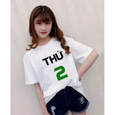 7 Áo Thun Theo Thứ - Trọn bộ Hàn Quốc