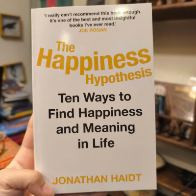 Sách - The Happiness Hypothesis: Ten Ways to Find Happiness & Meaning in Life by Jonathan Haidt / Nonfiction / Self help Book