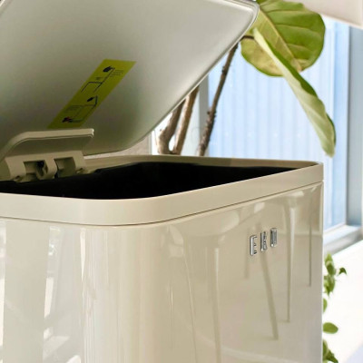 THÙNG RÁC CHỐNG BÁM VÂN TAY EKO MADISON EK9361 - 6L Hàng chính hãng