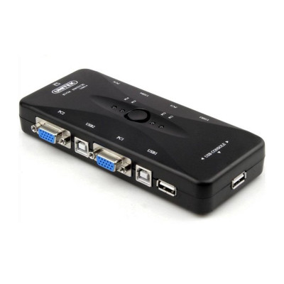 Data KVM USB 4-1 Unitek (U-8710ABK) - HÀNG CHÍNH HÃNG