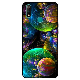 Ốp Lưng in cho Realme 3 Mẫu Hành Tinh - Hàng Chính Hãng