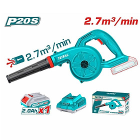 MÁY THỔI LÁ BỤI PIN 20V TABLI200281 TOTAL - HÀNG CHÍNH HÃNG