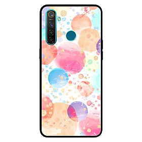 Ốp Lưng in cho Realme 5 Pro / Realme Q Mẫu Hiệu ứng Màu Nước - Hàng Chính Hãng