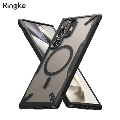Ốp lưng dành cho Samsung Galaxy S24 Ultra RINGKE Fusion X Magnetic - Hàng Chính Hãng