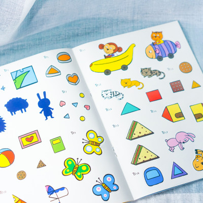 Sách-300 miếng bóc dán thông minh (6 cuốn) - Đinh Tị Books