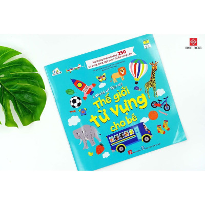 Sách - Thế Giới Từ Vựng Cho Bé Nội Dung Phong Phú Bao Trùm Nhiều Chủ Đề Hấp Dẫn - Đinh Tị Books
