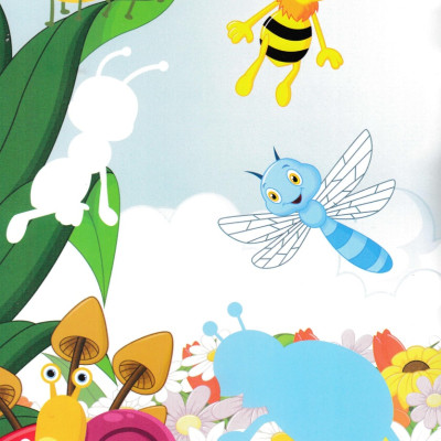 Sticker Dán Hình Thông Minh - Côn Trùng, Bò Sát, Lưỡng Cư _VT