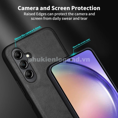 Ốp Lưng Da cho Samsung Galaxy S25 Fe / S24 Fe / S23 Fe / S21 Fe Hiệu X-Level Cao Cấp chống sốc tốt chống bụi bẩn chống mồ hôi dấu vân tay- hàng chính hãng