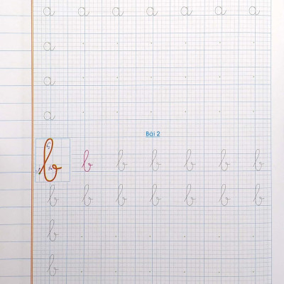 Vở Ô Ly Tập Viết 1 - Chữ Cái - Chữ Ghép