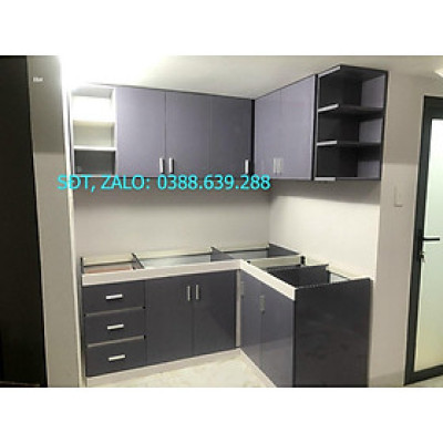 Tủ bếp nhựa trên và dưới Bình Long Sofa 1m5 x 80 cm