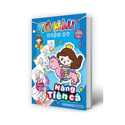Tô Màu Diệu Kỳ - Nàng Tiên Cá (MEGA)