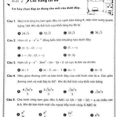 Tự Luyện Violympic Toán 12/2 ( Phiên Bản 2.0)