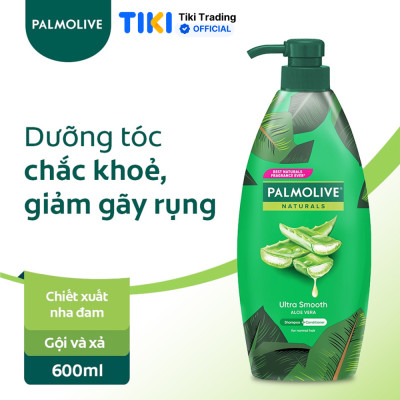 Dầu gội xả 2in1 Palmolive thiên nhiên 600ml 