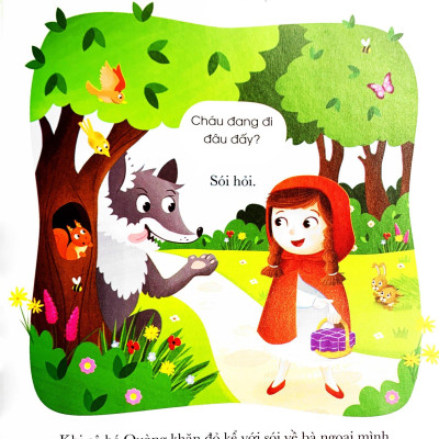 5 Phút Đọc Truyện Cùng Con Yêu - Cô Bé Quàng Khăn Đỏ Và Những Truyện Cổ Tích Kinh Điển Khác