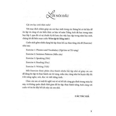 Sách - Vở Ôn Tập Hè Tiếng Anh Lớp 3 - Dùng Chung Cho Các Bộ SGK Hiện Hành - Hồng Ân