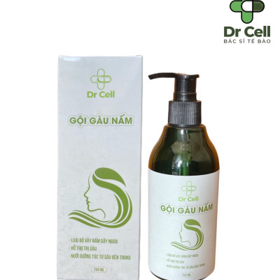 Gội Gàu Nấm Dr Cell 250ml hỗ trợ làm sạch gàu nấm da đầu dưỡng tóc hỗ trợ mọc tóc con giảm rụng tóc - Hàng Chính Hãng