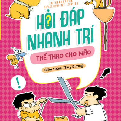 Sách Thiếu Nhi- Hỏi đáp nhanh trí - Thể thao cho não (Tái Bản 2023)- 2HBooks