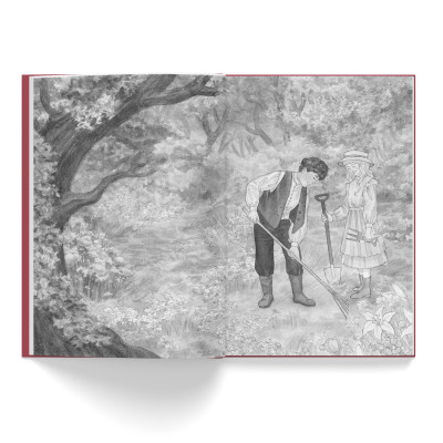 Sách - Khu Vườn Bí Mật - Bìa Vải