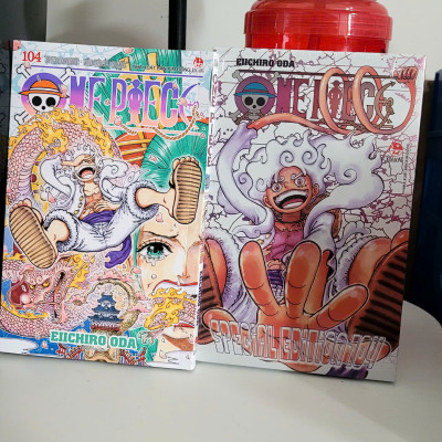 Combo Onepiece tập 104 bản bìa gập + Đặc biệt + Poster