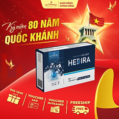  Viên uống An Giáp Hedira hỗ trợ và bảo vệ sức khoẻ tuyến giáp (Hộp 30 viên)