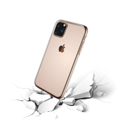 Ốp lưng silicon dẻo trong suốt dành cho iPhone 11 Pro Max chính hãng Totu Soft
