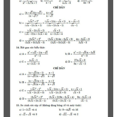Sách - Tổng hợp các bài toán phổ dụng đại số 9 (dùng chung cho các bộ sgk hiện hành)