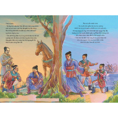 Lịch Sử Việt Nam Bằng Tranh - Lý Thái Tông Xây Đắp Nhà Lý (Bản Màu)