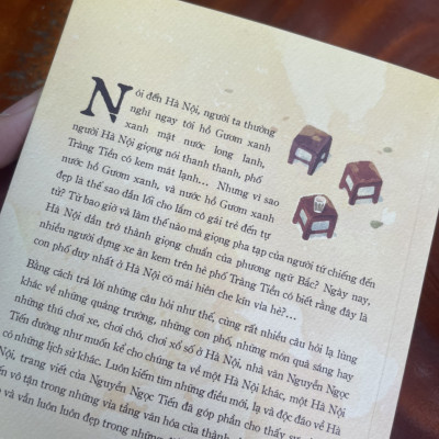 HÀ NỘI CÒN MỘT CHÚT NÀY – Nguyễn Ngọc Tiến – Nhã Nam phát hành