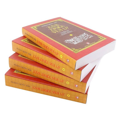 Tám triều vua Lý bộ hộp 4 cuốn - Tiểu thuyết lịch sử Việt Nam - Hoàng Quốc Hải
