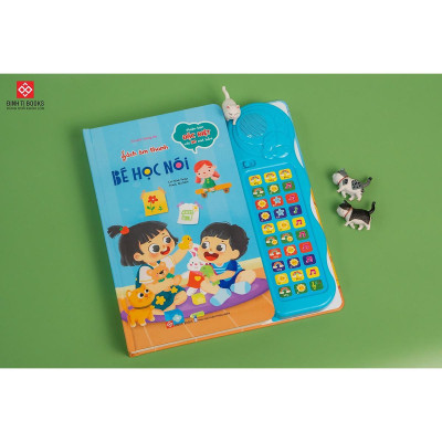Sách Âm Thanh - Bé Học Nói Phiên Bản Đặc Biệt Với 30 Nút Bấm Cho Bé 0 - 6 Tuổi - Đinh Tị Books