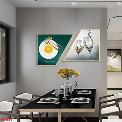 BỘ TRANH HIỆN ĐẠI,Tranh Treo Tường Tráng Gương Pha Lê Cao Cấp ,TRANH Trang Trí  Phòng ăn Sang Trọng, Hiện Đại, PVP-DCG01