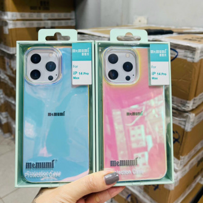 Ốp Lưng Dạ Quang Đổi Màu Dành Cho iPhone 14 Pro Max / 14 Pro / 14 Plus Chính Hãng MEMUMI Guardian Dạ Quang Thay Đổi Màu Sắc Theo Góc Nhìn - Hàng Chính Hãng