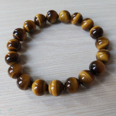 Vòng đá mắt hổ nâu 10 li